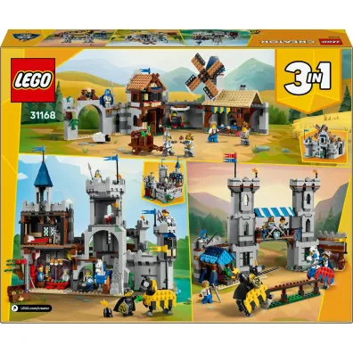 LEGO Creator �redniowieczny zamek rycerzy konnych 31168