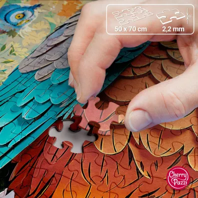 Puzzle 1000 el. Quilled Owl CherryPazzi