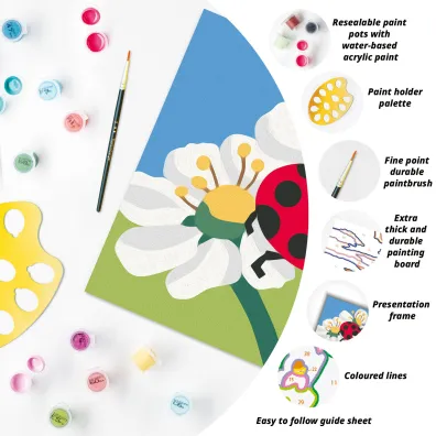 Malowanie po numerach CreArt - Wild Animals Biedronka Ravensburger