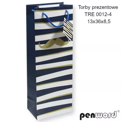 Penword Torebka prezentowa mix 13x36x8.5cm