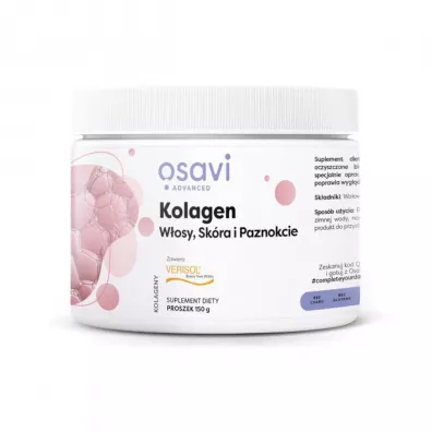 Osavi Kolagen Wosy, Skra i Paznokcie - suplement diety 150 g