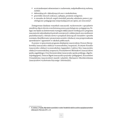 Dostosowanie wymaga� edukacyjnych II etap edukacyjny