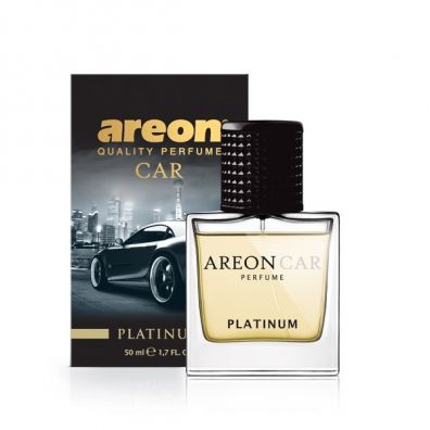 Areon Car Perfume Glass perfumy do auta Platinum spray 50 ml