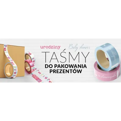Zuzu Toys Ta�ma do pakowania prezent�w. To dziewczynka 50m