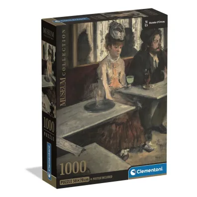 Puzzle 1000 el. Museum Degas, Dans Un Cafe Clementoni