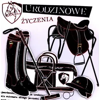 Pan Dragon Karnet Kwadratowy Urodziny HM-200-1473