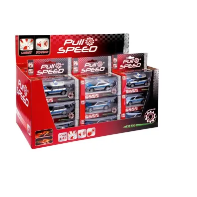 Carrera Pull&Speed Sound & Light Police r�ne r.