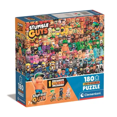 Puzzle 180 el. SuperColor. Stumble Guys Clementoni