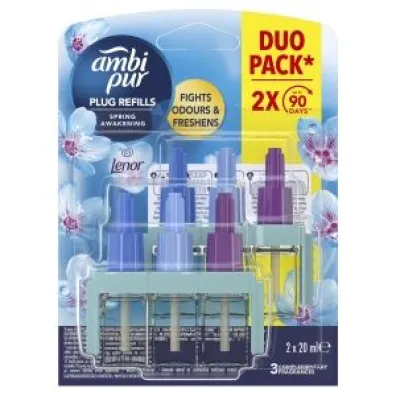 Wk�ad do elektrycznego od�wie�acza powietrza Ambi Pur Spring Awakening 2 x 20 ml