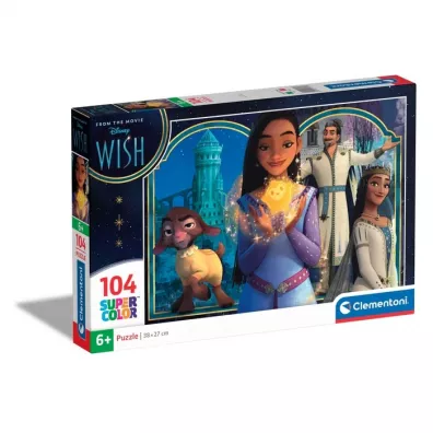 Puzzle 104 el. Super Kolor Wish Clementoni