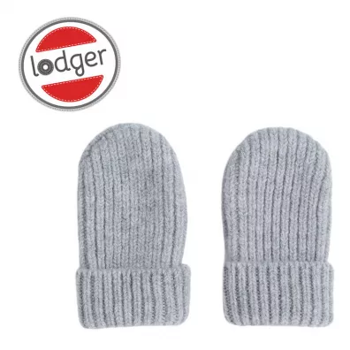 Lodger Rkawiczki niemowlce z weny merino 100% Drizzle 0-12 mies.