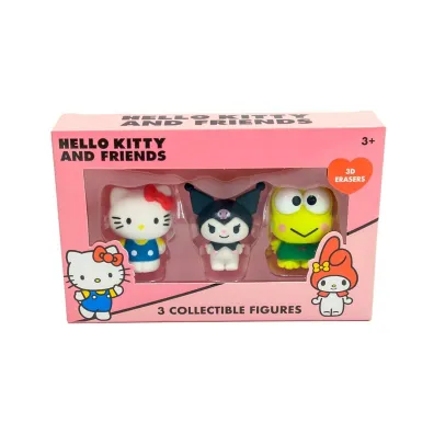 Branded Toys Gumki do mazania Hello Kitty 3 szt