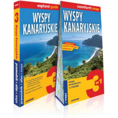 Wyspy Kanarysjkie- Zestaw Przewodnikowy 3 w 1 - Agnieszka Waszczuk