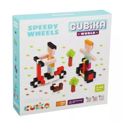 Pixele 3D Speedy Wheels Cubika