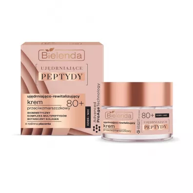 Bielenda Ujdrniajco-rewitalizujacy krem przeciwzmarczkowy do twarzy 80+ 50 ml