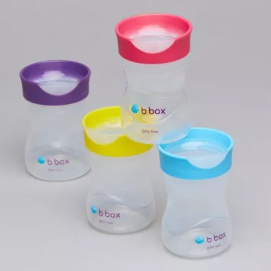 b.box Kubek treningowy malinowy 240 ml