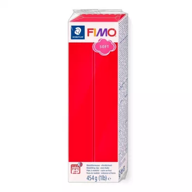 Staedtler Masa termoutwardzalna Fimo 454g czerwony