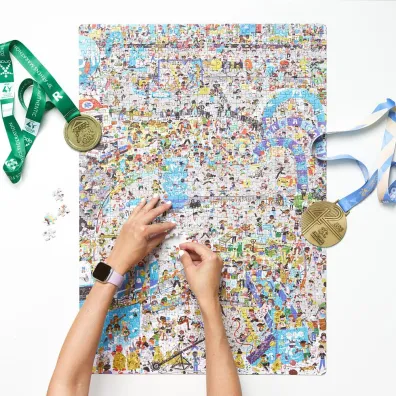 Puzzle Puzzlove CzuCzu 1000 el. Maraton 42,195 km Bright Junior Media