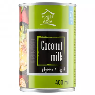 House of Asia Mleczko kokosowe 5-7% 400 ml