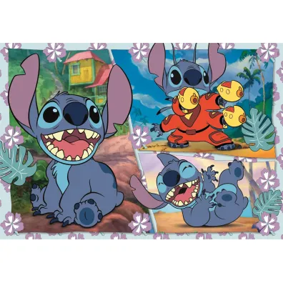 Puzzle 104 el. Maxi SuperColor. Stitch Clementoni