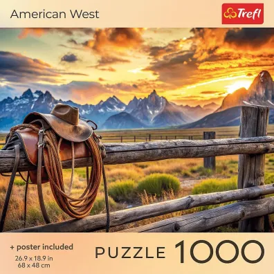Puzzle 1000 USA Collection: America West TREFL
