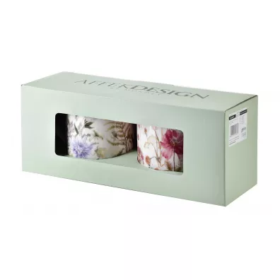 Mondex Komplet kubkw Colorato Flowers 2 x 400 ml