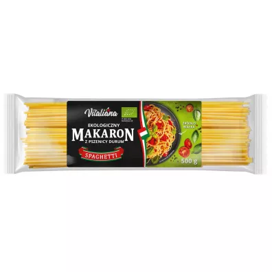 Vitaliana Makaron (z pszenicy durum) spaghetti 500 g Bio