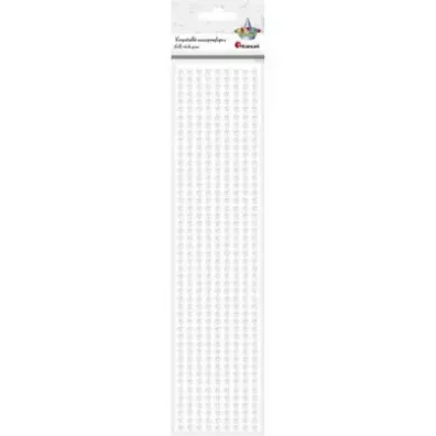 Titanum Kryszta�ki samoprzylepne paski bia�e 9 x 26 cm