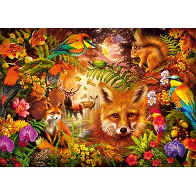 Puzzle 1000 el. PQ Kwiaty, futro i pi�ra Schmidt