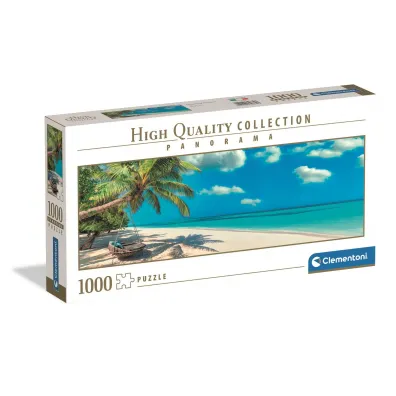 Puzzle 1000 el. Panorama HQ - Swinging By The Ocean Clementoni