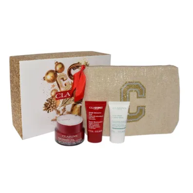 Clarins Zestaw Multi-Intensive Krem do twarzy na dzie� + Super Restorative Krem do twarzy na noc + Kremowa maska Cryo Flash