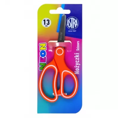 Astra No�yczki ergonomiczne Neon 13cm