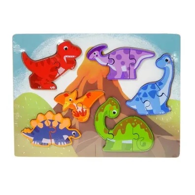 Ukadanka puzzle dinozaury Adar