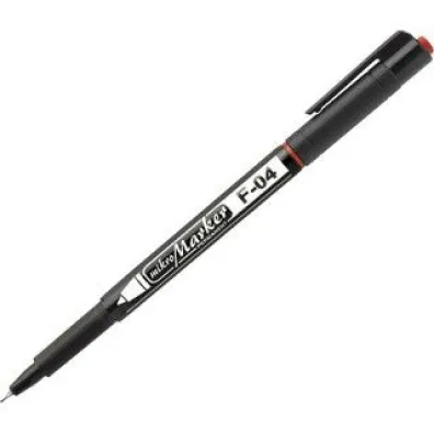 Kamet Mikro CD foliopis F-0,04, permanentny- ZIELONY