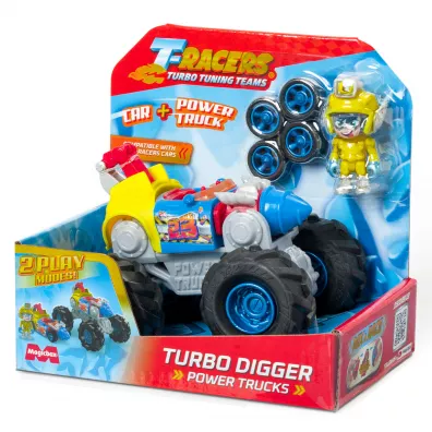 T-Racers Turbo Digger Power Trucks Magic Box