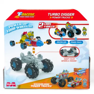 T-Racers Turbo Digger Power Trucks Magic Box