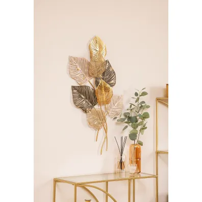 Atmosphera Metalowa ozdoba cienna Nadia 100x53 cm
