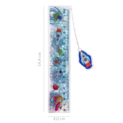 Linijka wodna z zak�adk� i zawieszk� 18 cm TRENDHAUS 962454 TRE