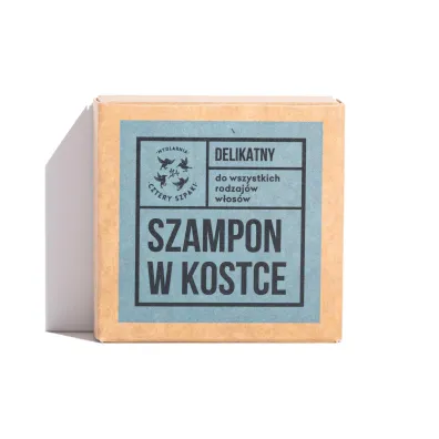 Mydlarnia 4 Szpaki Delikatny szampon do wosw w kostce 75 g