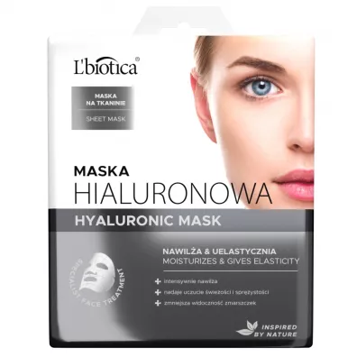 LBiotica Hialuronowa maska na twarz w p�achcie 23 ml
