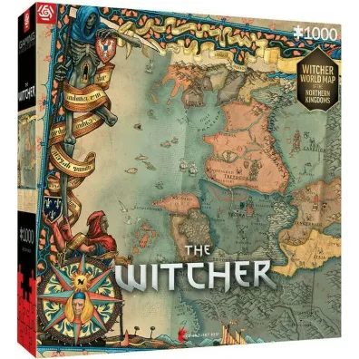 Puzzle Gaming 1000 el. The Witcher 3 The Northern Kingdoms Good Loot