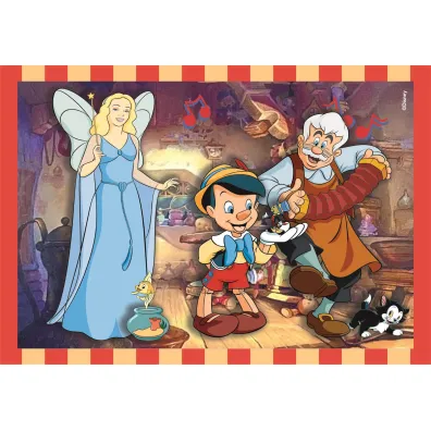 Puzzle 4w1 - SuperColor. Disney Classic (12+16+20+24 el.) Clementoni