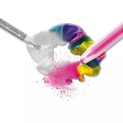 Modne brokatowe gumki do wosw Ses Creative