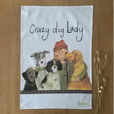 Alex Clark R�cznik kuchenny TT39 Crazy Dog Lady Psiara