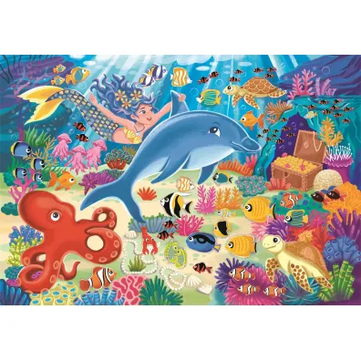 Puzzle 30 el. SuperColor. Undersea Fun Clementoni