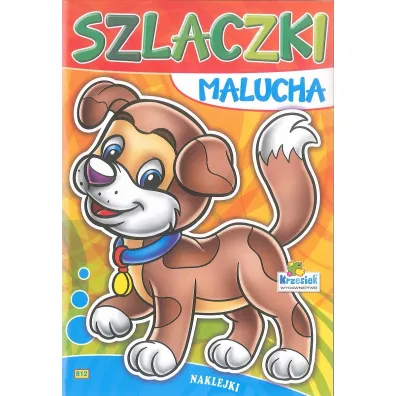 Kolorowanka. Szlaczki malucha A5 16str. Piesek