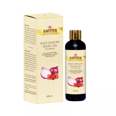 Sattva Olej do w�os�w z czerwonej cebuli Red Onion 200 ml