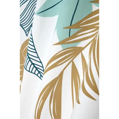 Stof Zasona Aloha 140x260 miodowa roliny