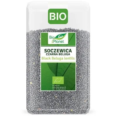 Bio Planet Soczewica czarna beluga 1 kg Bio