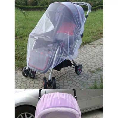 Moskitiera siatka na owady elastyczna na gumk do wzka uniwersalna 140cm biaa